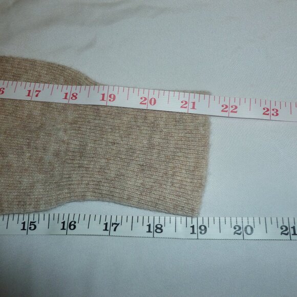 Charter Club Cashmere Long Sleeve Zip Up Hoodie Zipper M Pearl Taupe Cream NWT - Picture 13 of 15